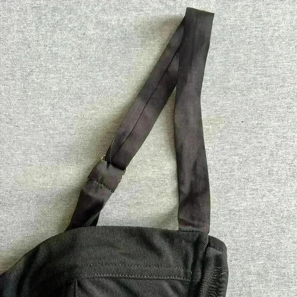 Oh Polly Black Mesh Sheer Corset Bra Crop Top in Size 8 - Picture 3 of 12